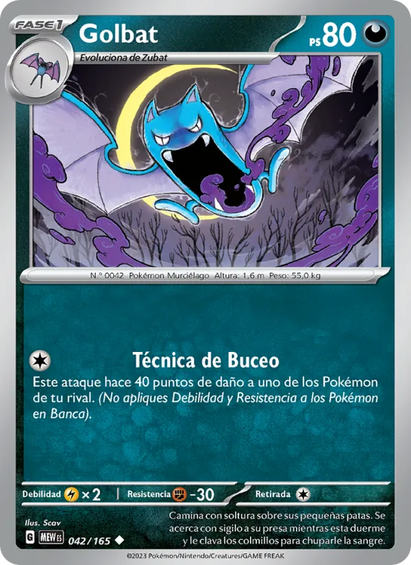 Golbat (151 #042/165)