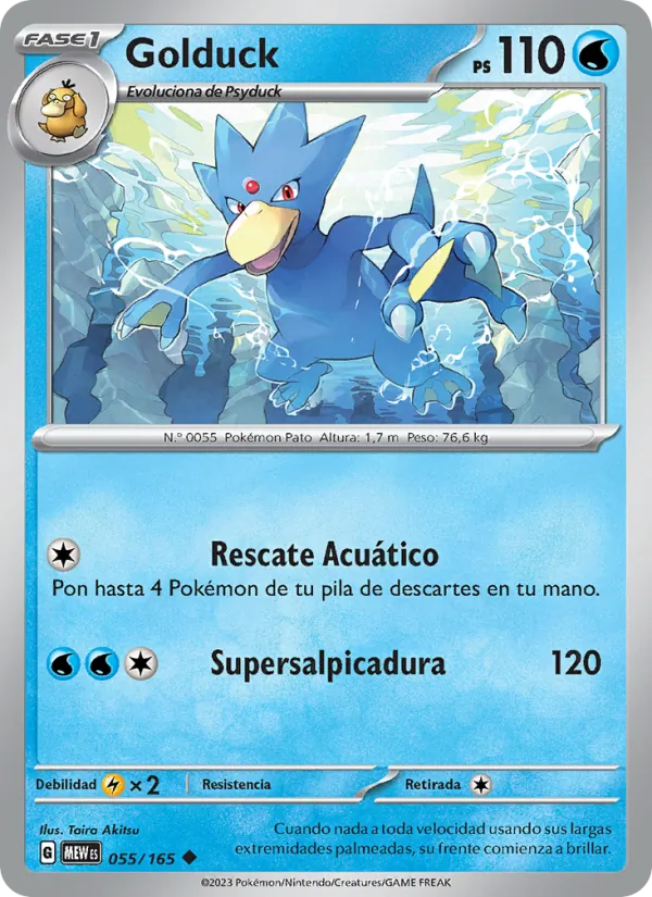 Golduck (151 #055/165)