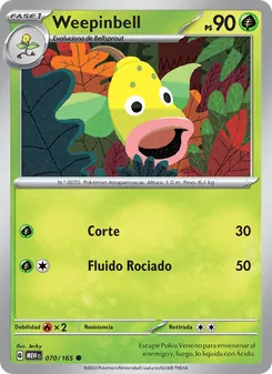 Weepinbell (151 #070/165)