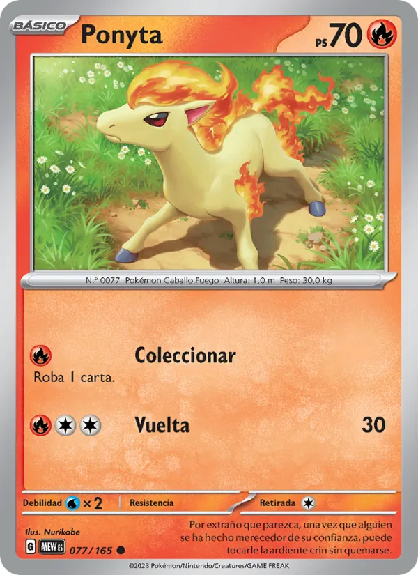 Ponyta (151 #077/165)