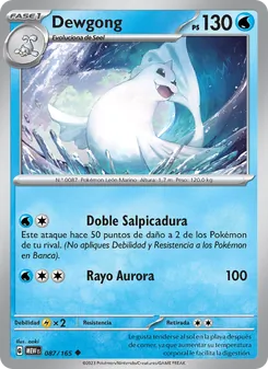 Dewgong (151 #087/165)