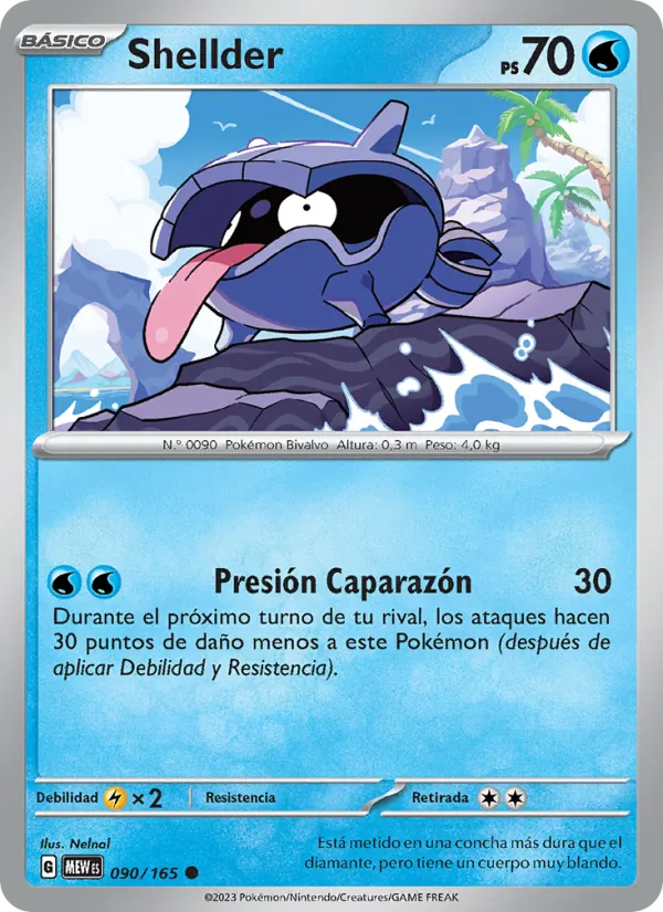 Shellder (151 #090/165)