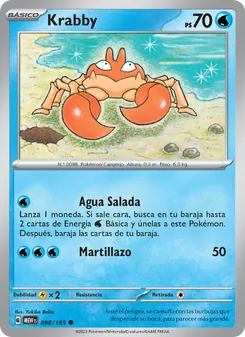 Krabby (151 #098/165)