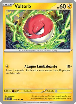 Voltorb (151 #100/165)