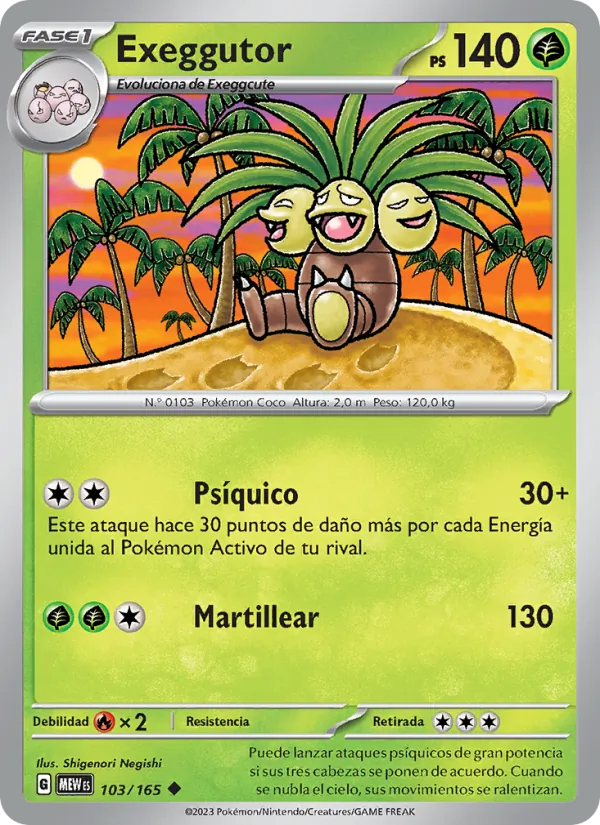Exeggutor (151 #103/165)