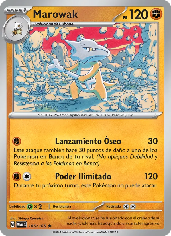 Marowak (151 #105/165)