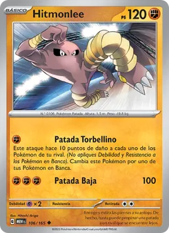 Hitmonlee (151 #106/165)