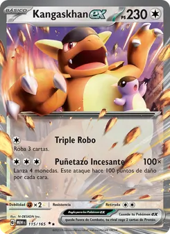 Kangaskhan ex (151 #115/165)