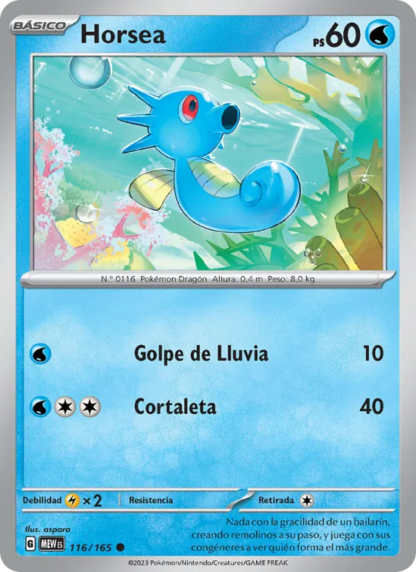 Horsea (151 #116/165)