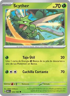 Scyther (151 #123/165)