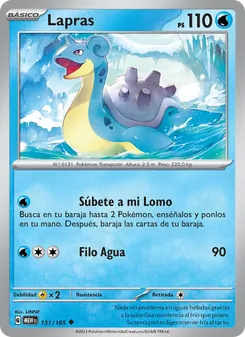 Lapras (151 #131/165)