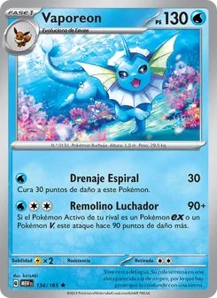 Vaporeon (151 #134/165)