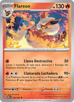 Flareon (151 #136/165)