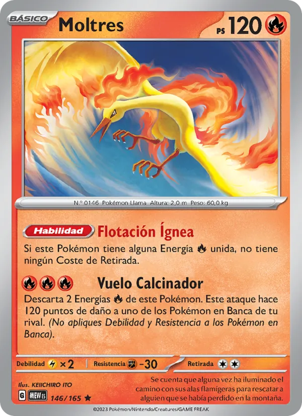 Moltres (151 #146/165)