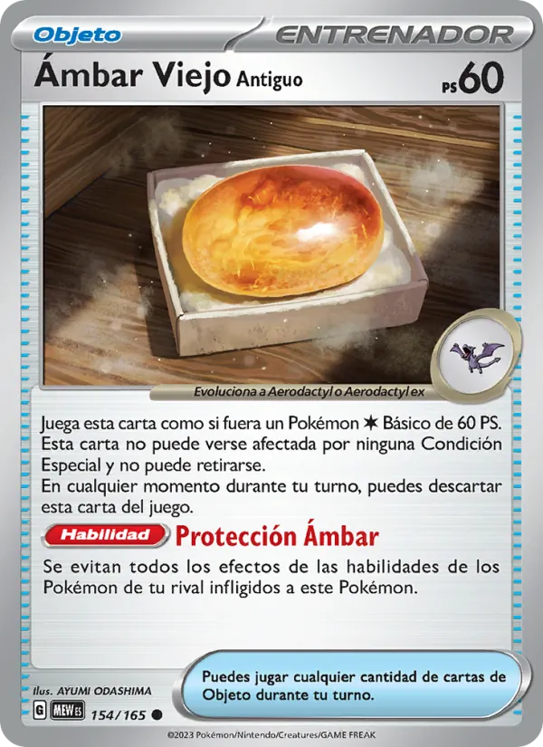 Ámbar Viejo Antiguo (151 #154/165)