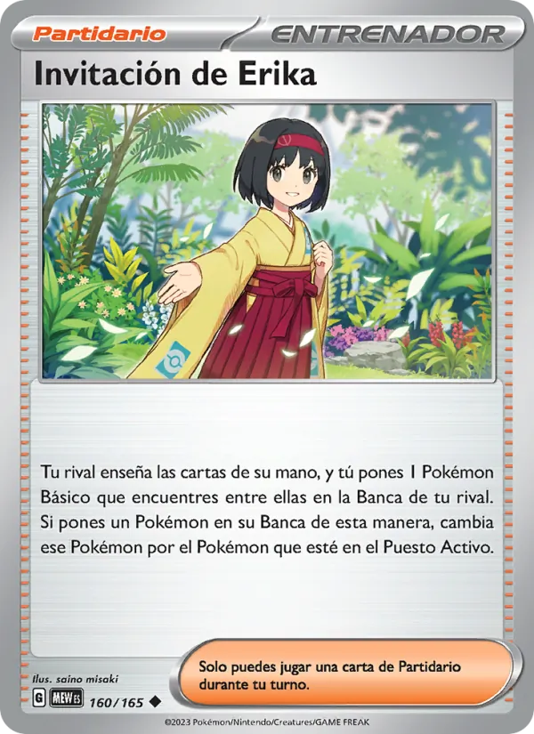 Invitación de Erika (151 #160/165)