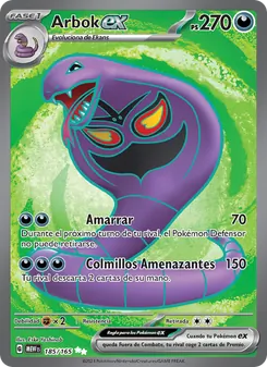 Arbok ex (151 #185/165)
