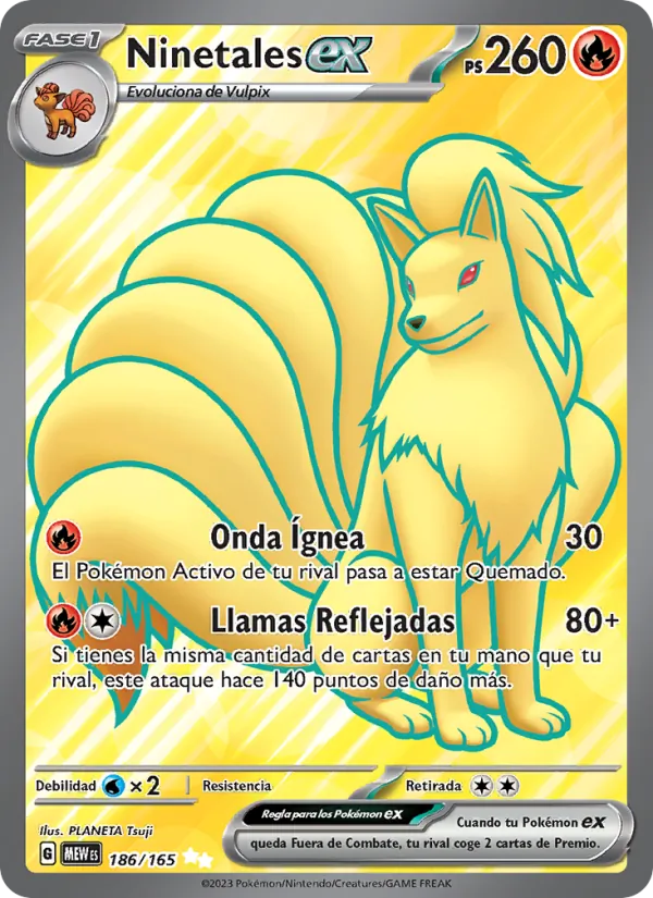 Ninetales ex (151 #186/165)
