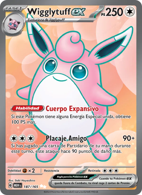 Wigglytuff ex (151 #187/165)
