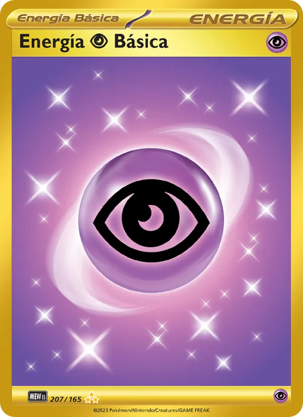 Energía Psychic Básica (151 #207/165)