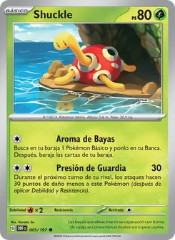 Shuckle (Llamas Obsidianas #005/197)