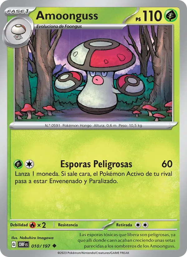 Amoonguss (Llamas Obsidianas #010/197)