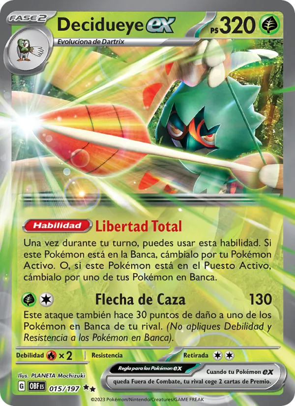 Decidueye ex (Obsidian Flames #015/197)