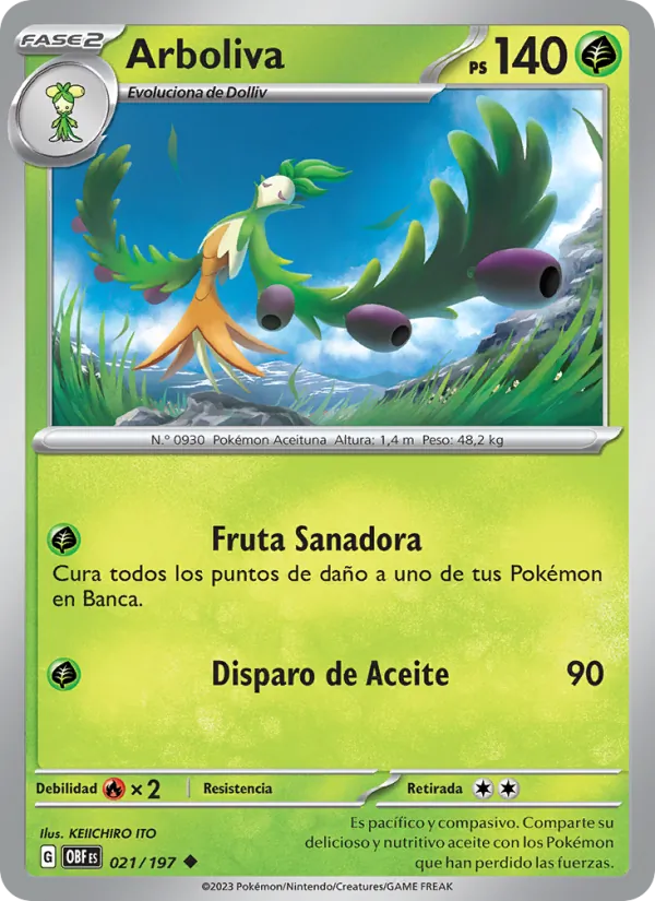 Arboliva (Llamas Obsidianas #021/197)