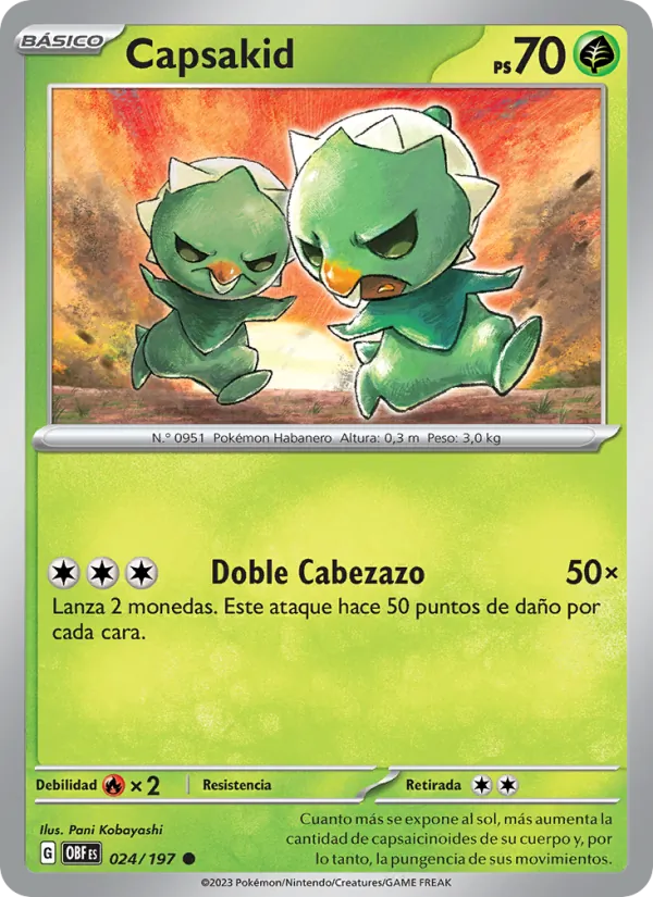 Capsakid (Llamas Obsidianas #024/197)