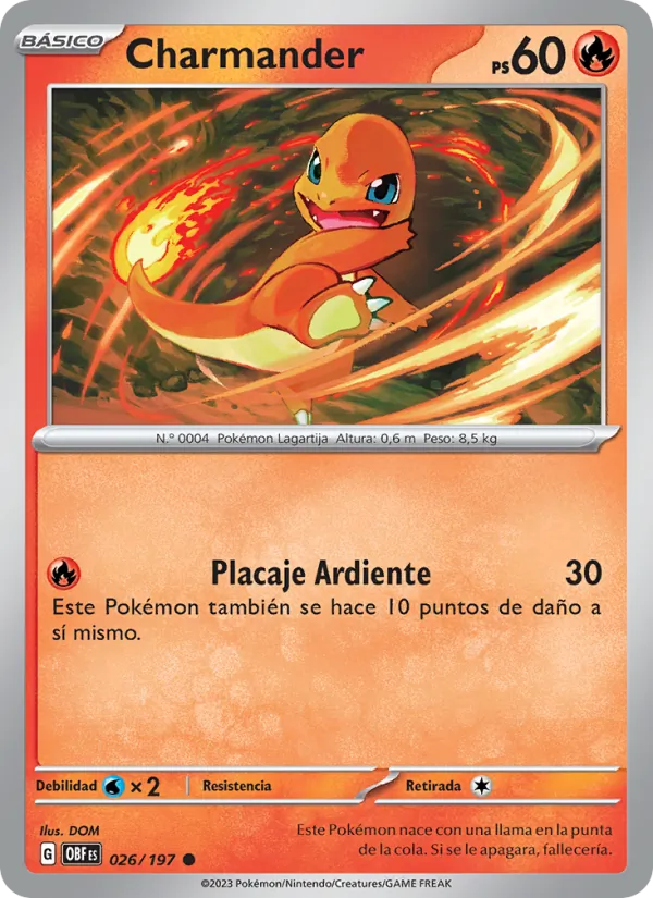 Charmander (Obsidian Flames #026/197)