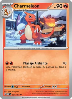 Charmeleon (Llamas Obsidianas #027/197)