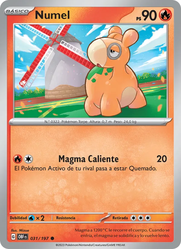 Numel (Llamas Obsidianas #031/197)
