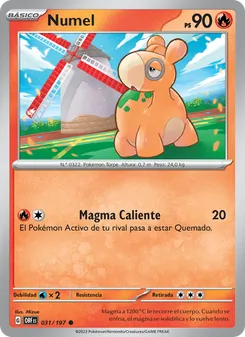 Numel (Llamas Obsidianas #031/197)