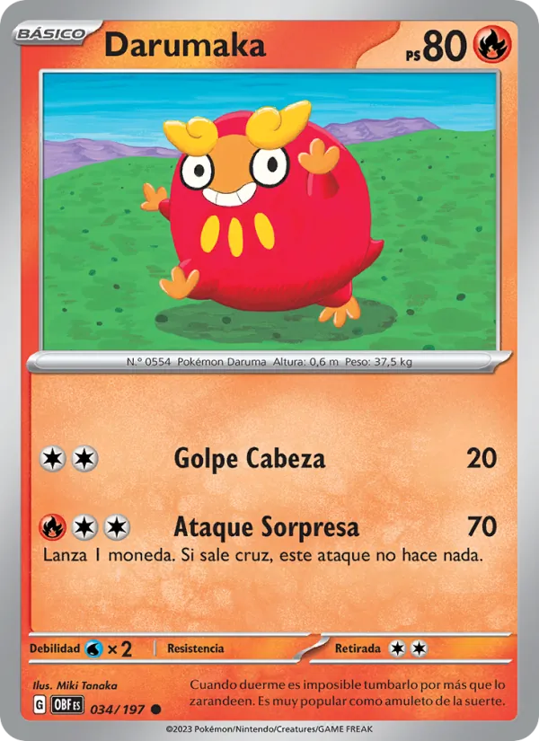 Darumaka (Obsidian Flames #034/197)