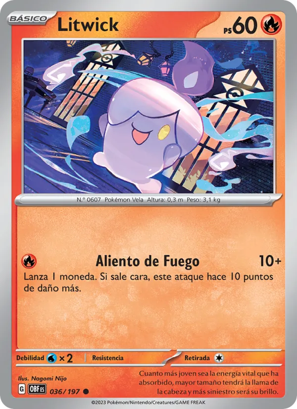 Litwick (Obsidian Flames #036/197)