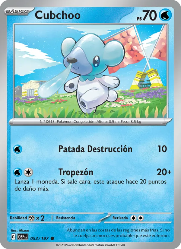 Cubchoo (Llamas Obsidianas #053/197)