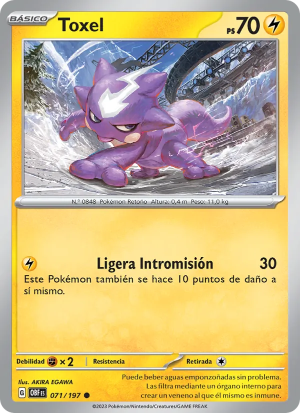 Toxel (Llamas Obsidianas #071/197)