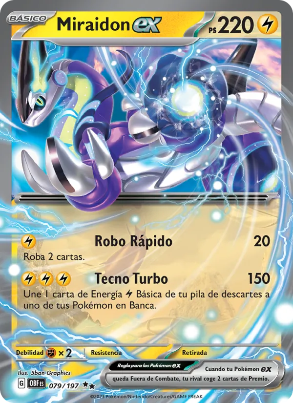 Miraidon ex (Obsidian Flames #079/197)