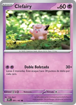 Clefairy (Llamas Obsidianas #081/197)
