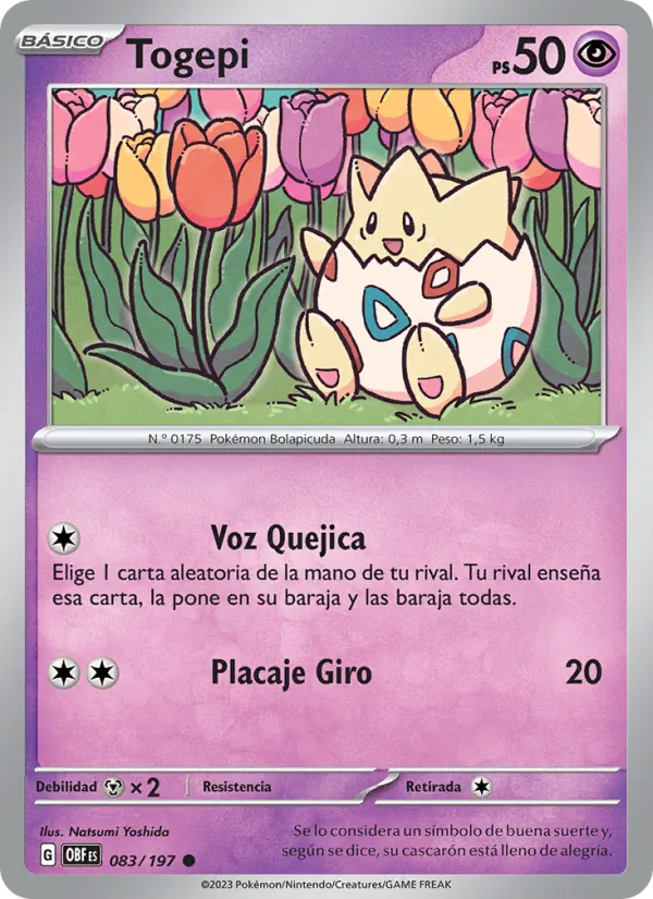 Togepi (Obsidian Flames #083/197)