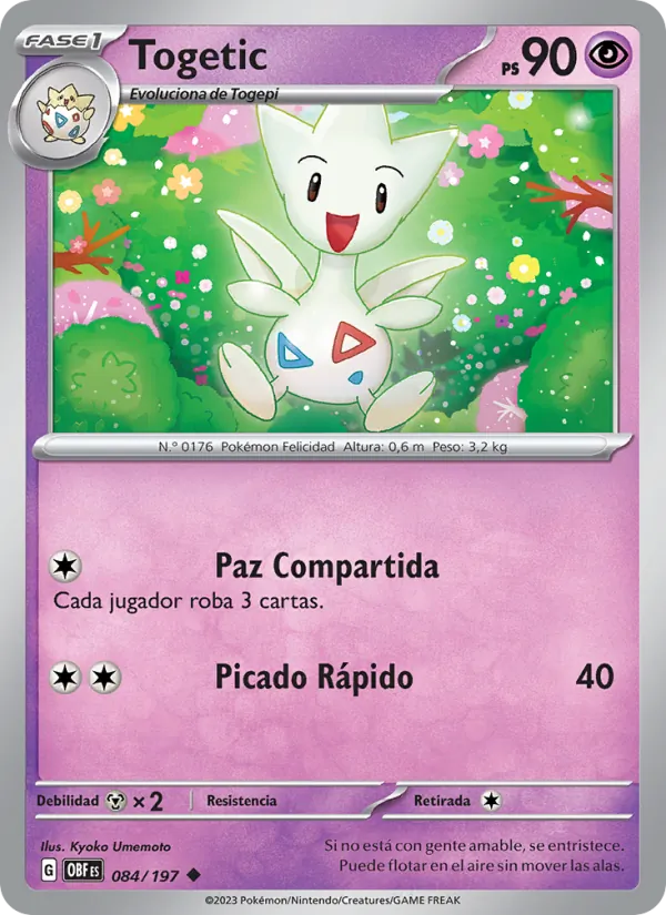 Togetic (Obsidian Flames #084/197)