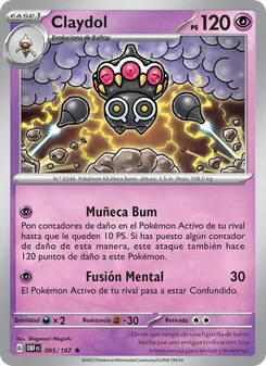 Claydol (Llamas Obsidianas #095/197)