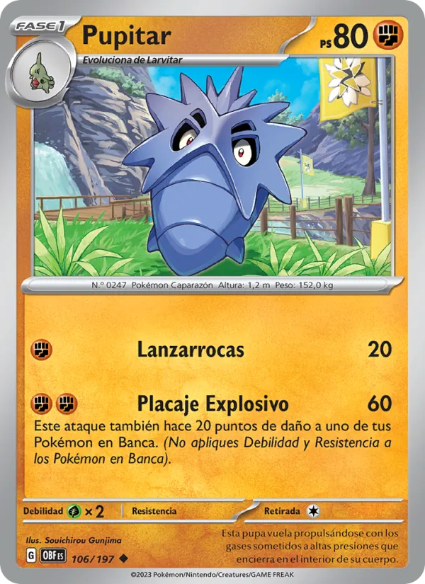 Pupitar (Llamas Obsidianas #106/197)