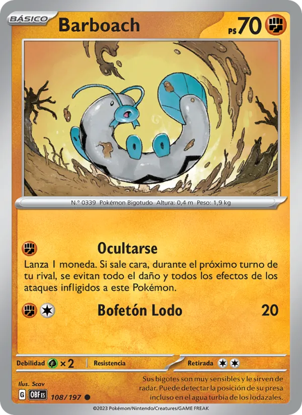 Barboach (Llamas Obsidianas #108/197)