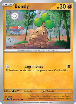 Bonsly (Llamas Obsidianas #110/197)