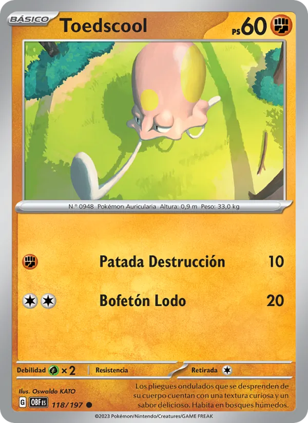 Toedscool (Llamas Obsidianas #118/197)
