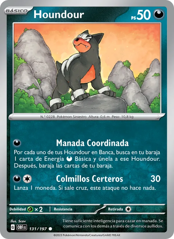 Houndour (Obsidian Flames #131/197)