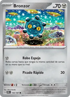 Bronzor (Llamas Obsidianas #144/197)