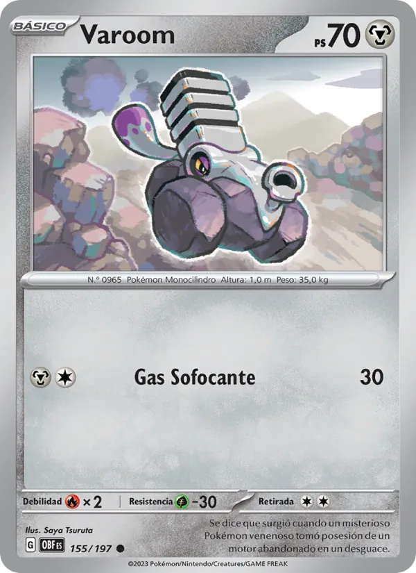 Varoom (Obsidian Flames #155/197)