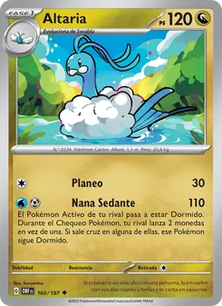 Altaria (Llamas Obsidianas #160/197)